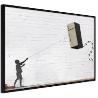 Artgeist Banksy: Fridge Kite juliste