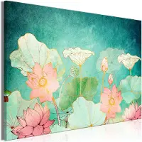 Artgeist Fairytale Flowers (1 Part) Wide taulu