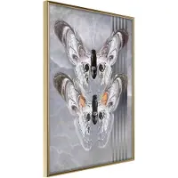 Artgeist Two Moths juliste