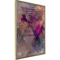 Artgeist Pink Patchwork I juliste