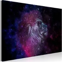 Artgeist Cosmic Lion (1 Part) Wide taulu