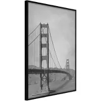Artgeist Bridge In San Francisco II juliste