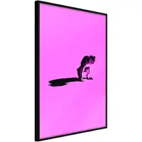 Artgeist Monkey On Pink Background juliste
