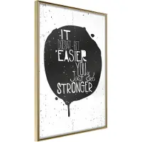 Artgeist It Doesn'T Get Easier juliste