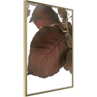Artgeist Burgundy Tilia Leaf juliste