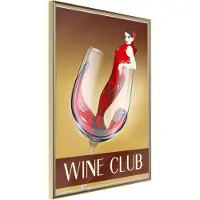 Artgeist Woman Is Like a Wine juliste