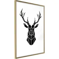 Artgeist Geometric Stag juliste