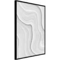 Artgeist Snow Contour Lines juliste
