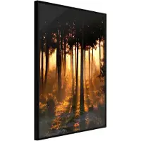 Artgeist Dark Tree Tops juliste