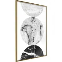 Artgeist Three Shades Of Marble juliste