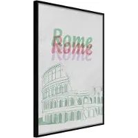Artgeist Pastel Rome juliste