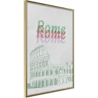 Artgeist Pastel Rome juliste