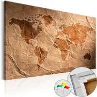 Artgeist Paper Map [Cork Map] korkkitaulu