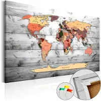 Artgeist Direction World [Cork Map] korkkitaulu