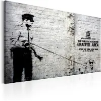 Artgeist Graffiti Area (Police And A Dog) By Banksy taulu