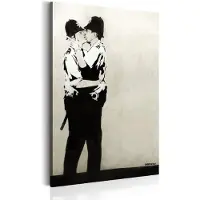 Artgeist Kissing Coppers By Banksy taulu