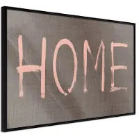 Artgeist Simply Home (Pink) juliste