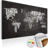 Artgeist Spanish Geography korkkitaulu
