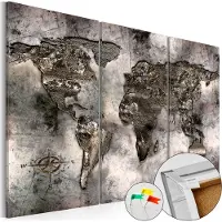 Artgeist Opalescent Map [Cork Map] korkkitaulusetti