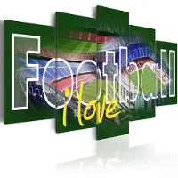 Artgeist I Love Football taulusetti