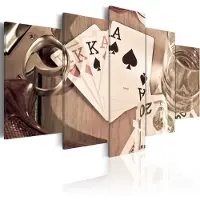 Artgeist Poker Night - Sepia taulusetti