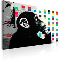 Artgeist Banksy The Thinker Monkey taulu
