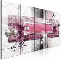 Artgeist Mysterious Mechanism Narrow Pink taulusetti