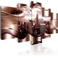 Artgeist Burgundy New York taulusetti