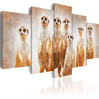 Artgeist Family Of Meerkats taulusetti