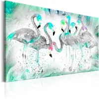 Artgeist Turquoise Flamingoes taulu