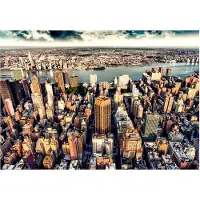 Kärkkäinen Artgeist Bird's Eye View of New York fototapetti