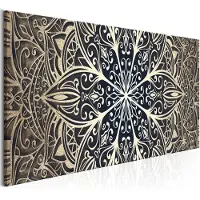 Artgeist Feathers Brown Narrow taulu
