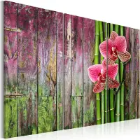 Artgeist Flower And Bamboo taulusetti