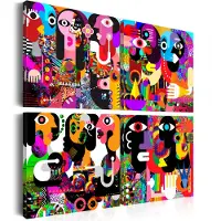 Artgeist Abstract Conversations taulusetti