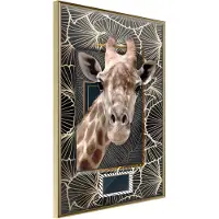 Artgeist Giraffe In The Frame juliste