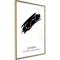 Artgeist Zodiac: Scorpio I juliste