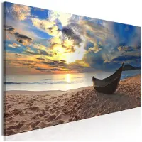 Artgeist Boat On The Beach Narrow taulu