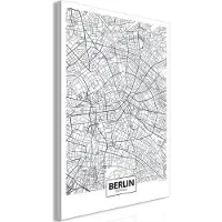 Artgeist Map Of Berlin Vertical taulu