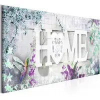Artgeist Home And Hummingbirds Green Narrow taulu