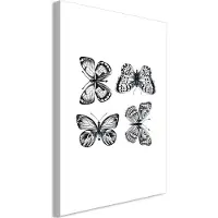 Artgeist Four Butterflies Vertical taulu