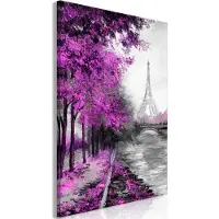 Artgeist Paris Channel Vertical Pink taulu