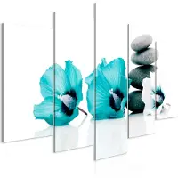Artgeist Calm Mallow Wide Turquoise taulusetti