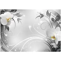 Kärkkäinen Artgeist Orchids On Silver fototapetti