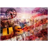 Artgeist New York - Patriotic Theme fototapetti