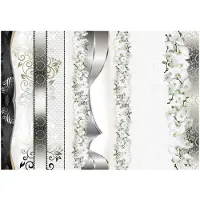 Artgeist Parade Of Orchids In Shades Of Gray fototapetti