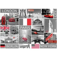 Artgeist London, Paris, Berlin, New York fototapetti