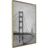 Artgeist Bridge In San Francisco II juliste
