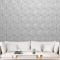 Artgeist Hexagons in Detail itseliimautuva fototapetti