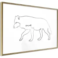 Artgeist Grey Wolf juliste