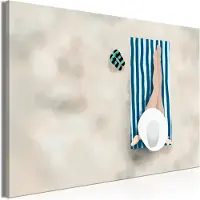 Artgeist Lady on the Beach (1 Part) Wide taulu